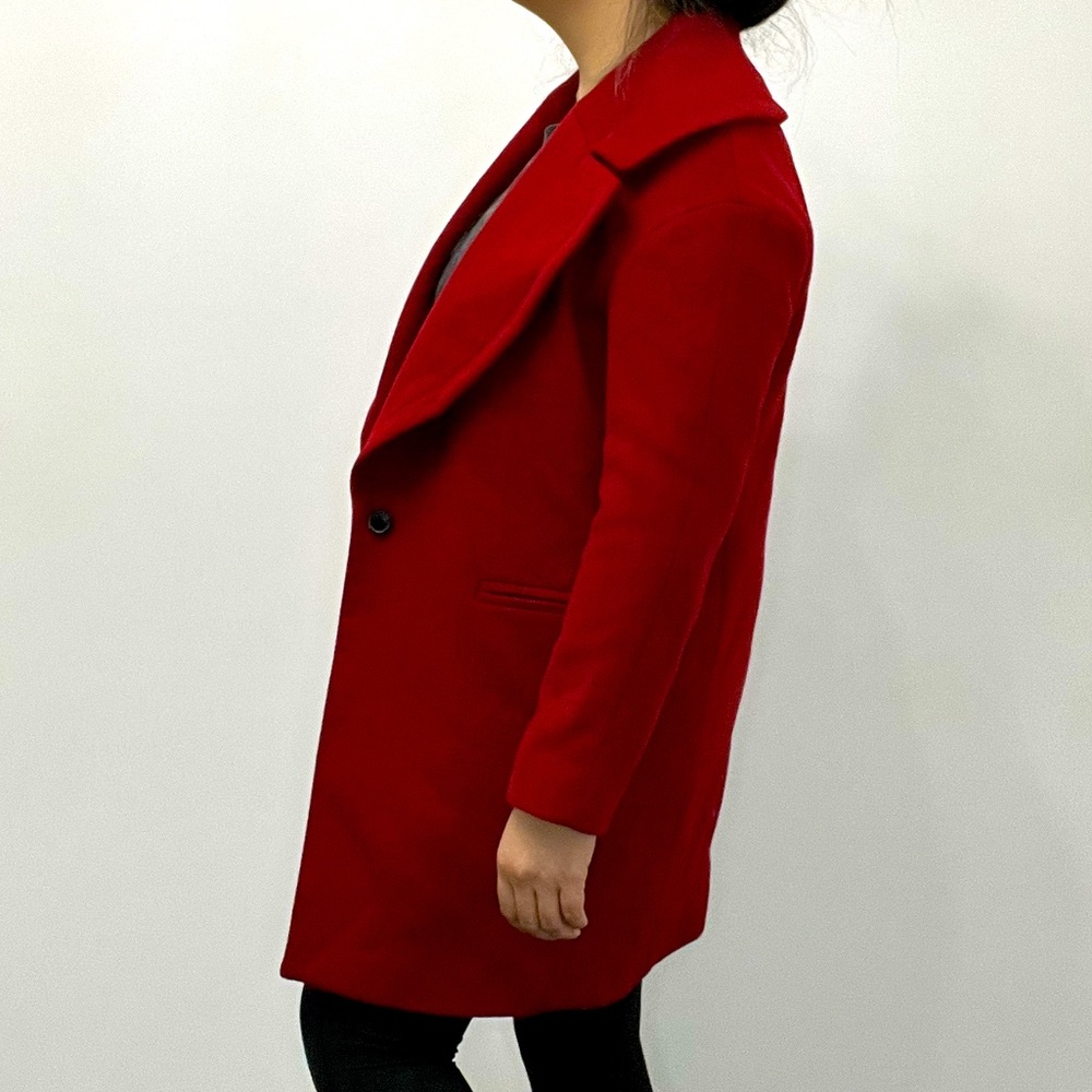 Red Peacoat